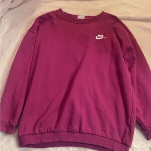 Nike Pink Crewneck Sweatshirt